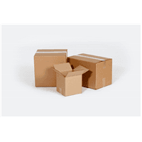 Box 8X8X10 IN Kraft Paper 32ECT 200# 25 Count/Bundle