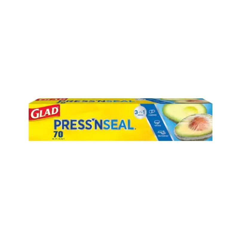 Glad® Press’n Seal® Handwrap 12 IN Clear LDPE 70 SQ FT 12/Case