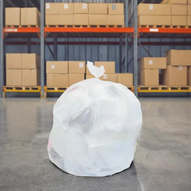 Rhino-X® Can Liner 40X48 IN Natural Plastic 22MIC Star Seal 150/Case