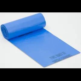 Soiled Linen Bag 40X46 IN Blue LLDPE 1.25MIL 100/Case