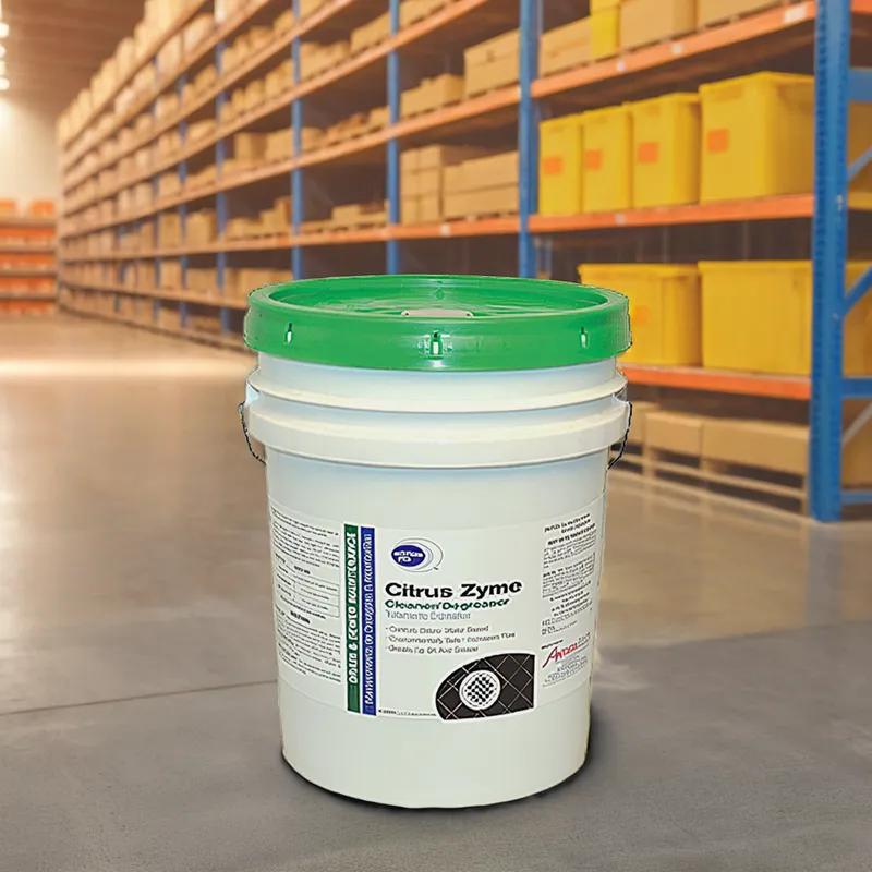 Solutions Plus® Citrus Scent Degreaser All Purpose Cleaner 5 GAL Multi Surface Concentrate Enzymatic 1/Pail