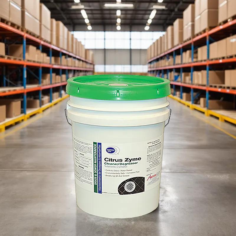 Solutions Plus® Citrus Scent Degreaser All Purpose Cleaner 5 GAL Multi Surface Concentrate Enzymatic 1/Pail