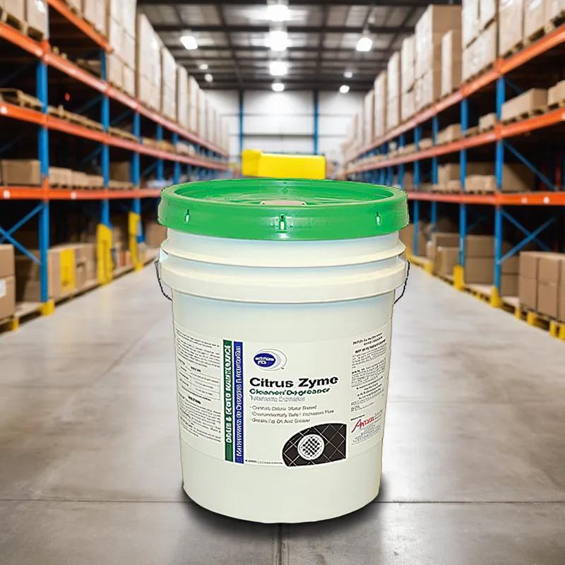 Solutions Plus® Citrus Scent Degreaser All Purpose Cleaner 5 GAL Multi Surface Concentrate Enzymatic 1/Pail