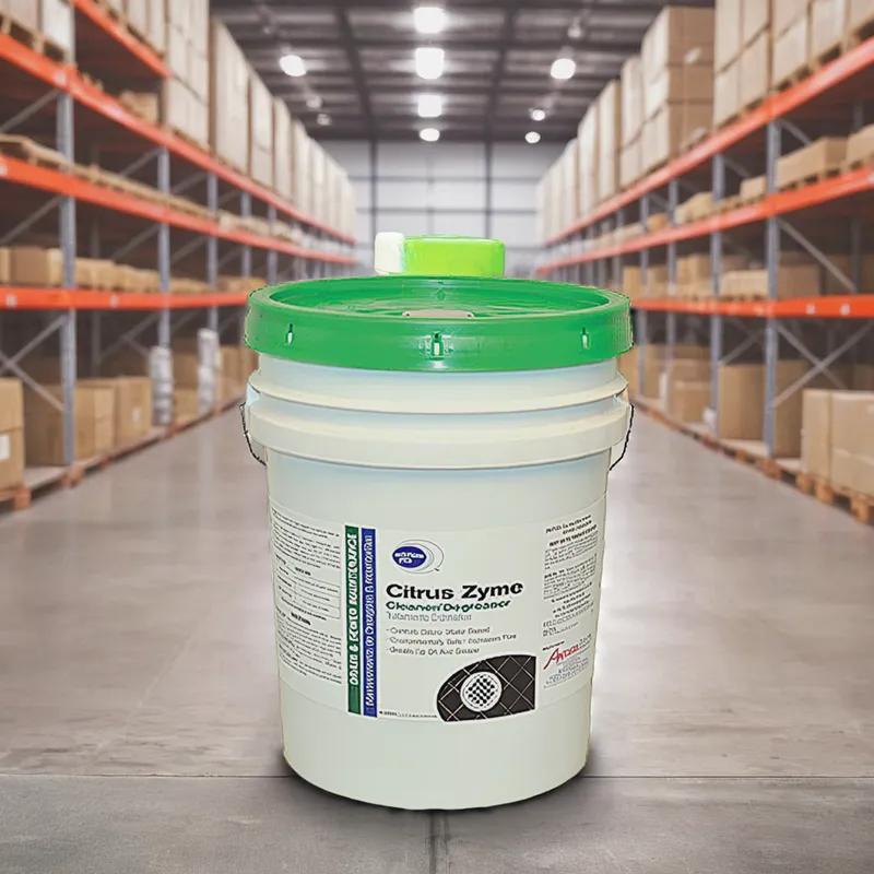 Solutions Plus® Citrus Scent Degreaser All Purpose Cleaner 5 GAL Multi Surface Concentrate Enzymatic 1/Pail