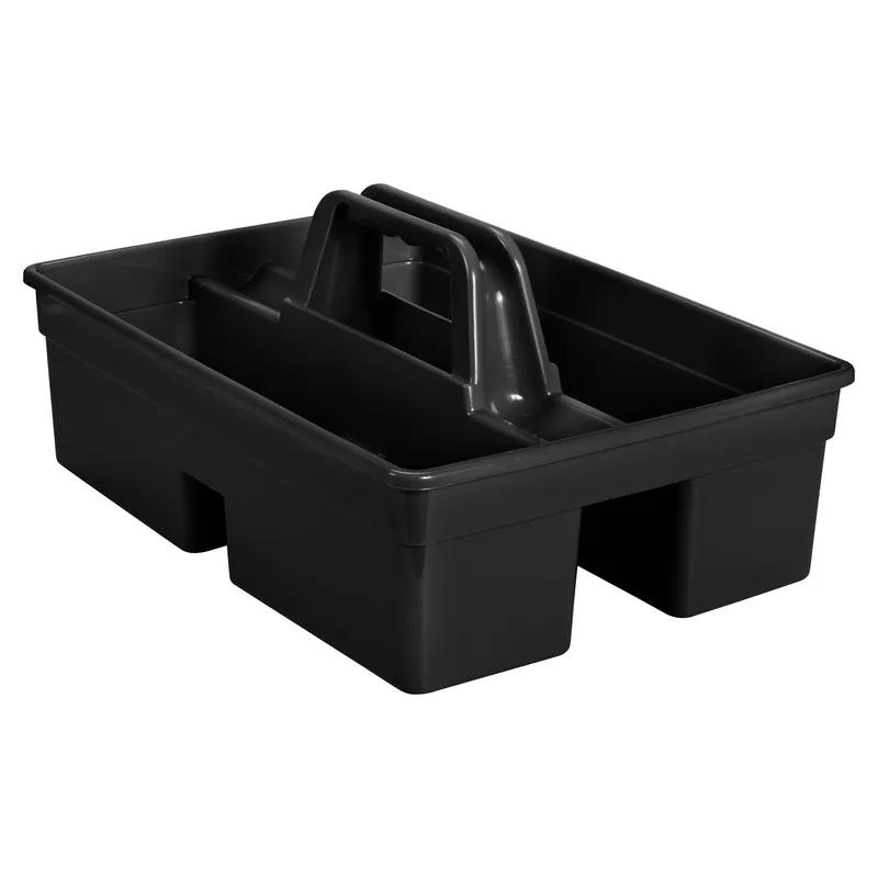 Executive Series™ Carry Caddy 15.25X10.75X6.50 IN 2 Compartment Black Plastic Executive Divided 1/Each
