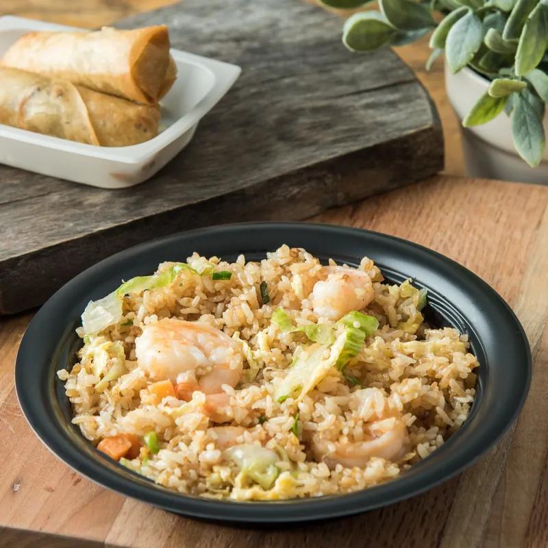 Plate 9 IN PP Black Round 500/Case