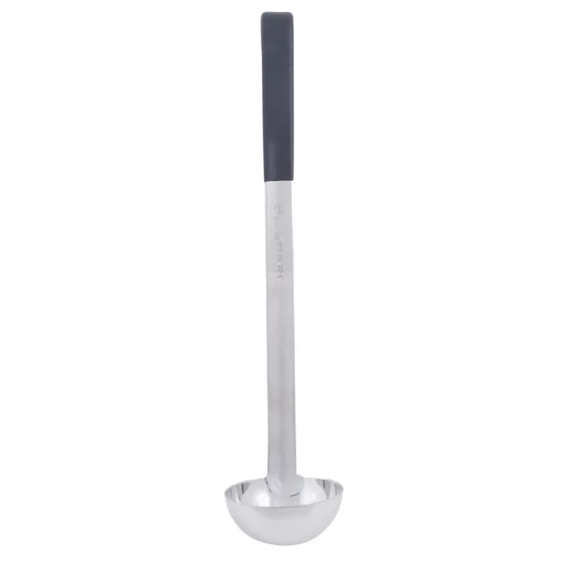 Ladle 3 OZ Grooved Cool-Touch Hooked Handle 1/Each