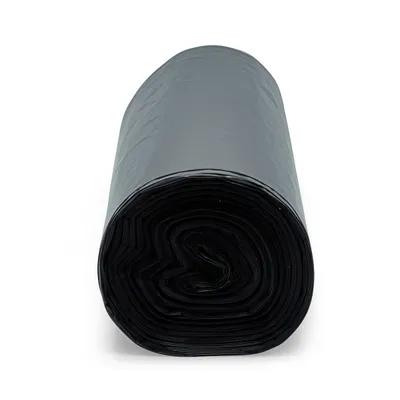 Victoria Bay Can Liner 40X48 IN Black Plastic 12MIC 25 Count/Pack 10 Packs/Case 250 Count/Case