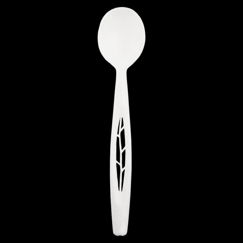 Stalk Market Spoon 6.5 IN CPLA White 1000/Case