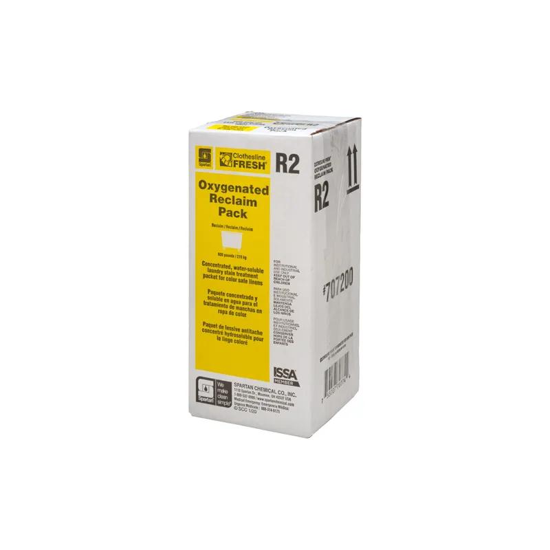 Clothesline Fresh® Oxygenated Reclaim Pack R2 Unscented Laundry Stain Remover 500 G Alkaline 10/Case