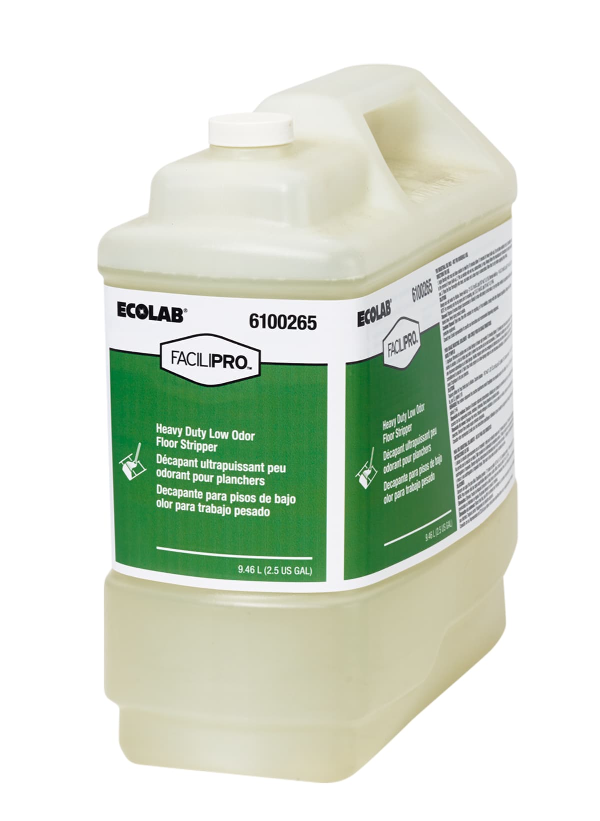 FaciliPro Mild Scent Floor Stripper 2.5 GAL Heavy Duty Concentrate 1/Each