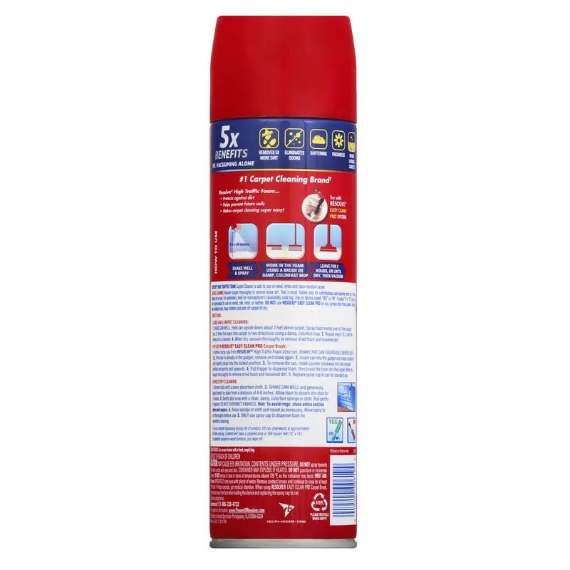 Resolve® Citrus Scent Carpet Spot Cleaner 22 FLOZ RTU Foam Aerosol 12/Case