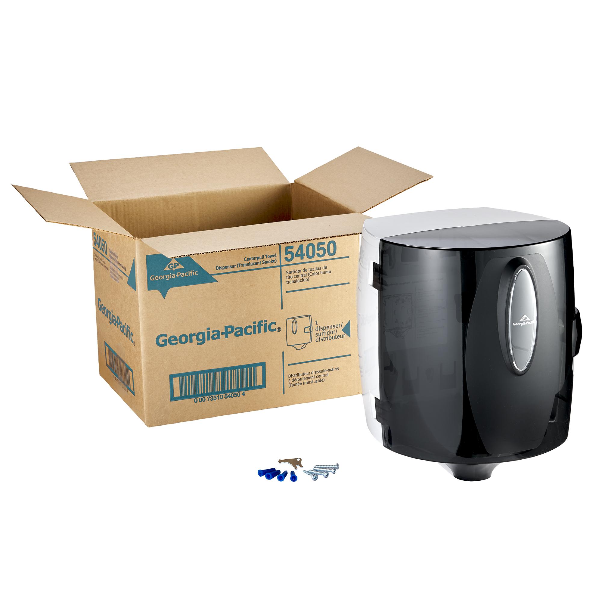 Georgia-Pacific Pro® Paper Towel Dispenser 10X9.875 IN Black Center-Pull Roll 1/Each