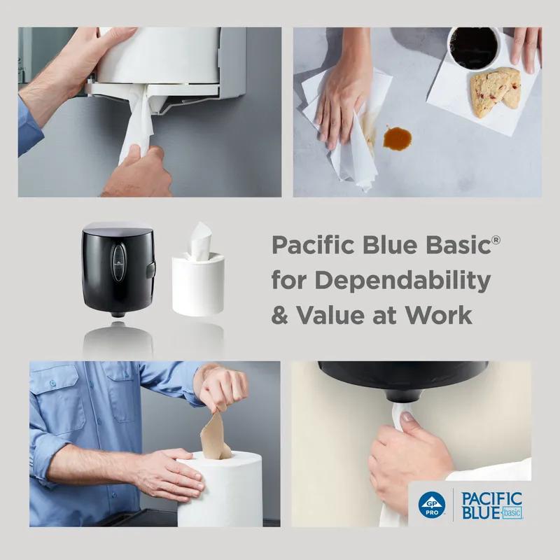 Georgia-Pacific Pro® Paper Towel Dispenser 10X9.875 IN Black Center-Pull Roll 1/Each