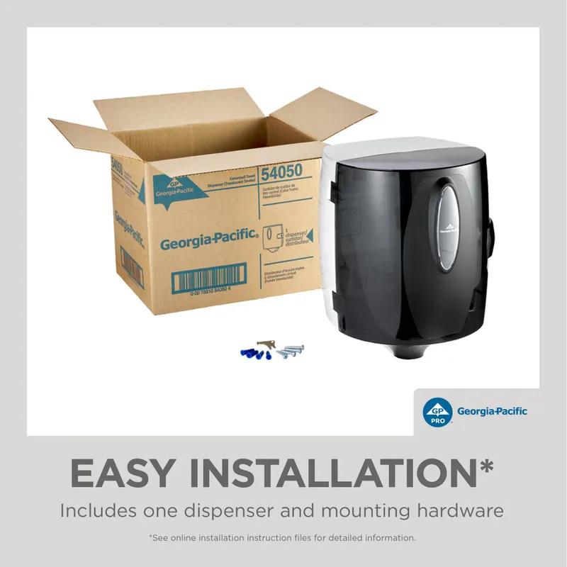 Georgia-Pacific Pro® Paper Towel Dispenser 10X9.875 IN Black Center-Pull Roll 1/Each