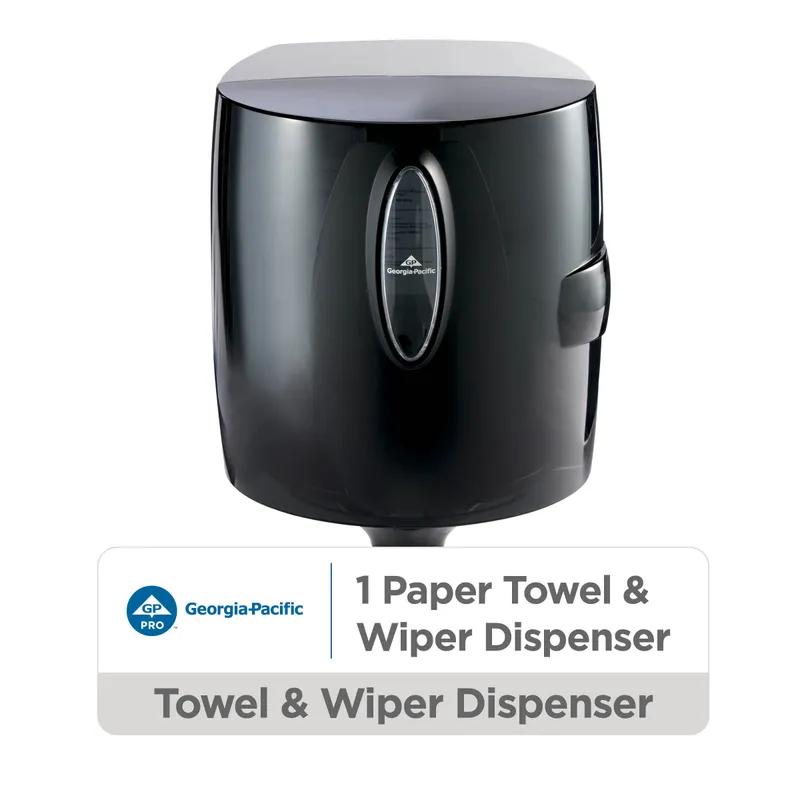 Georgia-Pacific Pro® Paper Towel Dispenser 10X9.875 IN Black Center-Pull Roll 1/Each