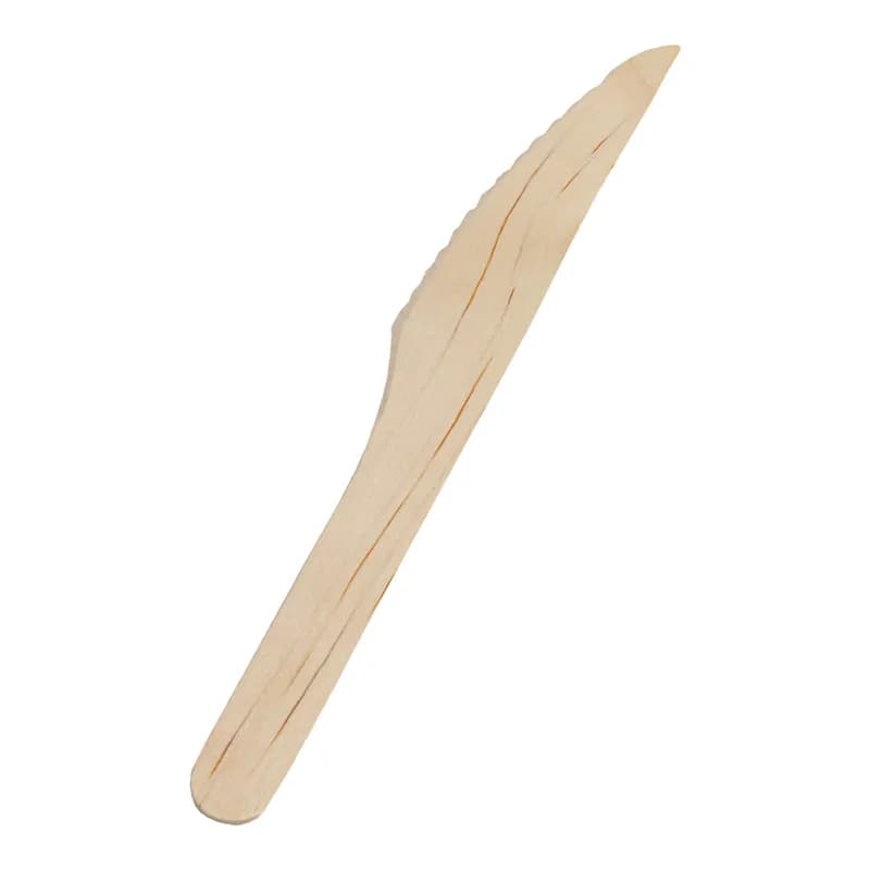 PrimeWare® 4PC Cutlery Kit Wood Individually Wrapped With Kraft 13X13 Napkin,Fork,Knife,Spoon 250 Count/Case