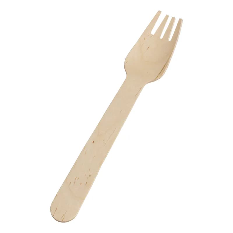 PrimeWare® 4PC Cutlery Kit Wood Individually Wrapped With Kraft 13X13 Napkin,Fork,Knife,Spoon 250 Count/Case