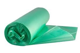 Can Liner 24X31 IN 12-16 GAL Green LLDPE 0.5MIL Roll 500/Case