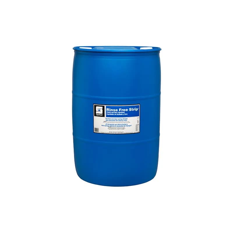 Rinse Free Strip Mint Floor Stripper 55 GAL Alkaline Concentrate No Rinse 1/Drum