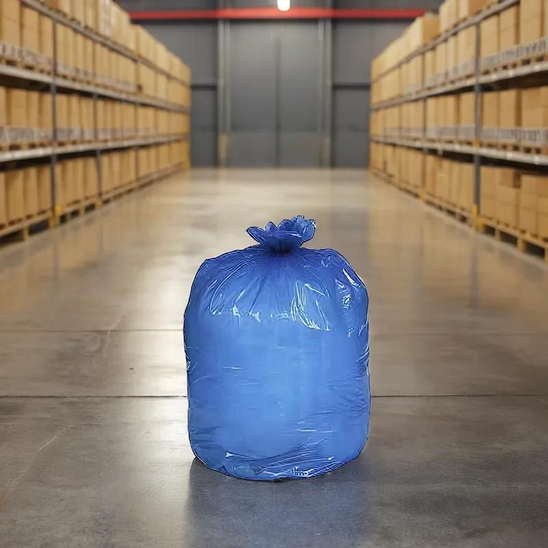 Can Liner 22X16X58 IN Blue Plastic 2MIL Extra Heavy 100/Case