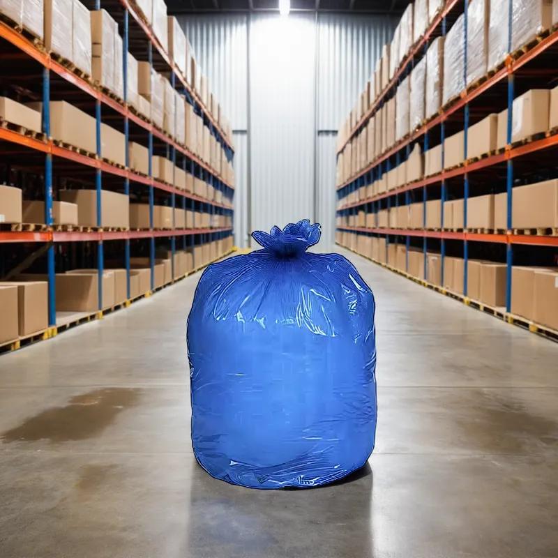 Can Liner 22X16X58 IN Blue Plastic 2MIL Extra Heavy 100/Case