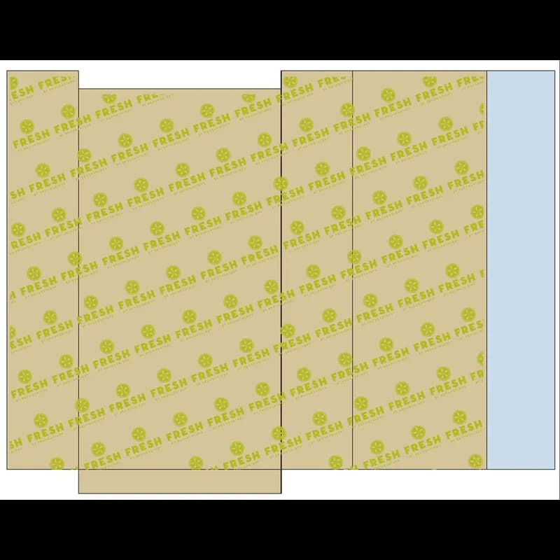 Bread Bag 8.5X3X16 IN Brown Fresh With Window 500/Case