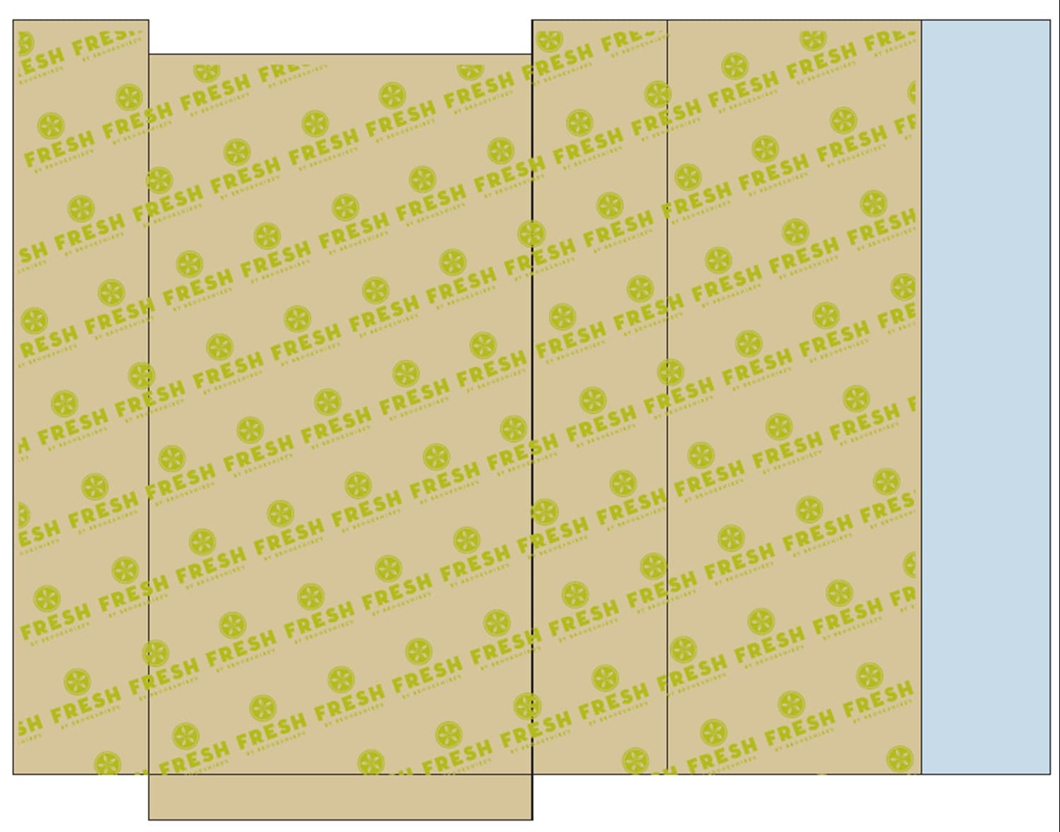 Bread Bag 8.5X3X16 IN Brown Fresh With Window 500/Case