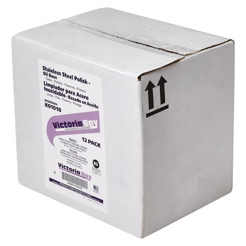 Victoria Bay STAINLESS STEEL POLISH – Oil Base 20 FLOZ 12/Case