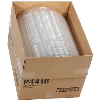 Lid Dome 16X2.5 IN 1 Compartment OPS Clear Round For Container 50/Case