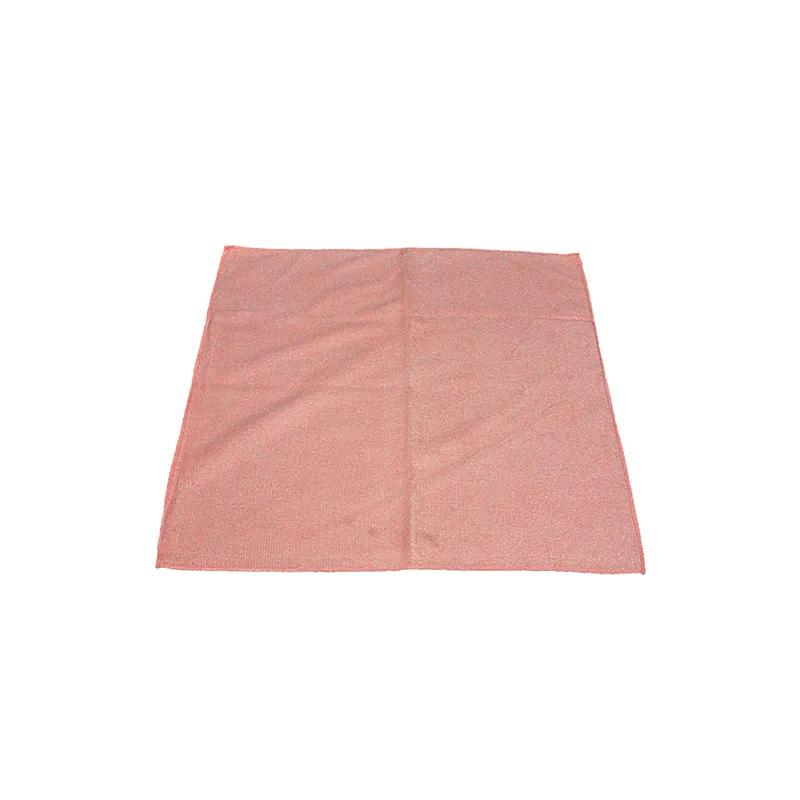 Impact® Cleaning Cloth 16X16 IN Microfiber Pink Premium 12/Pack