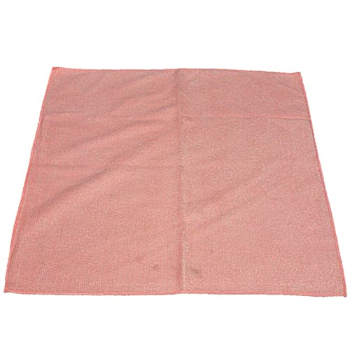 Impact® Cleaning Cloth 16X16 IN Microfiber Pink Premium 12/Pack