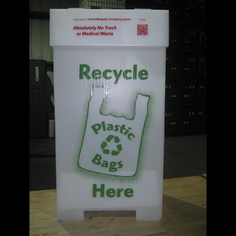 Hilex® Box Bin 38X20X16 IN Plastic Collapsible 1/Each