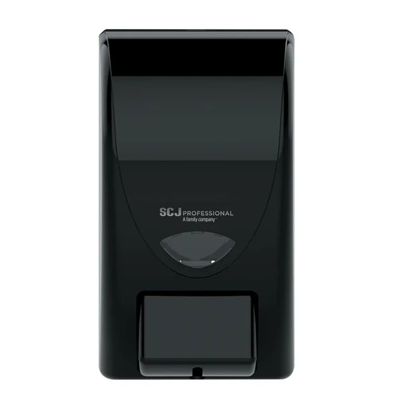Proline Soap Dispenser Foam 2000 mL Black Plastic Manual Surface Mount 1/Each