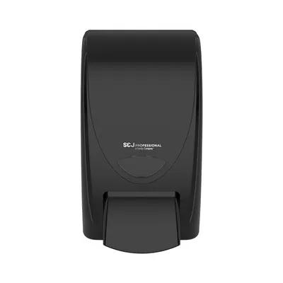 Proline Soap Dispenser Foam 2000 mL Black Plastic Manual Surface Mount 1/Each
