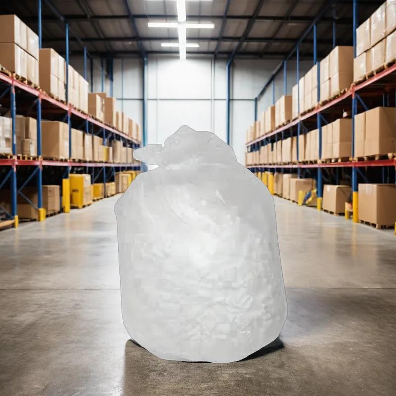 Can Liner 30X36 IN White Plastic 0.74MIL 200/Case