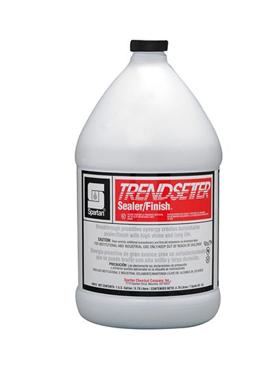 TrendSetter Sealer/Finish® Floor Sealer & Finish 1 GAL Burnishing Alkaline RTU 20% Solids 4/Case
