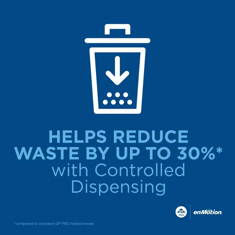 enMotion® Flex Mini Paper Towel Dispenser 9.5X13.23 IN Black Automatic Touchless 1/Each