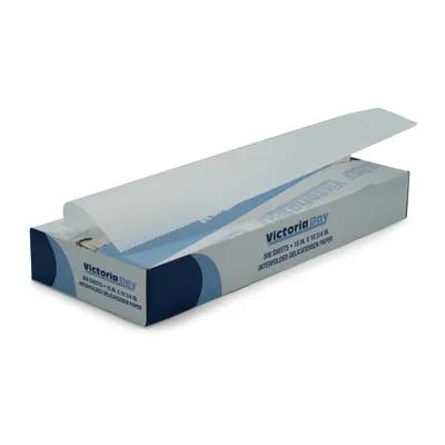 Victoria Bay Multi-Purpose Sheet 10.75X15 IN Dry Wax Paper White Interfold 500 Sheets/Pack 12 Packs/Case