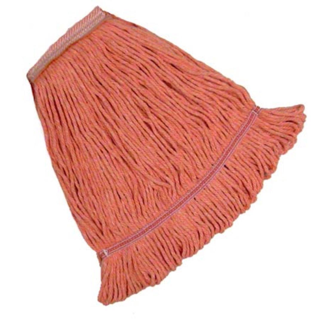 Wide Track® Mop Head Orange Loop End 5IN Headband 12/Case