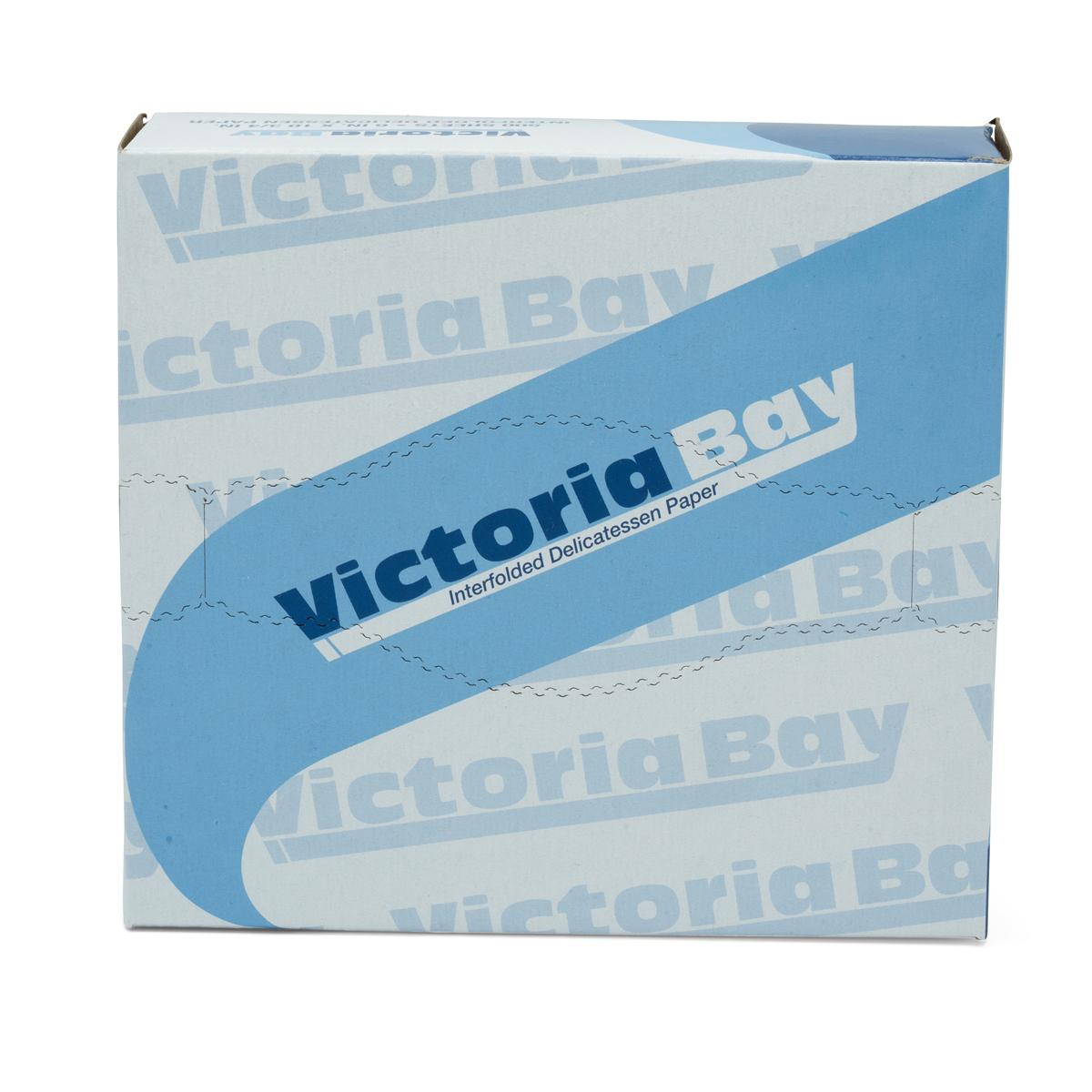 Victoria Bay Deli Sheet 6X10.75 IN Dry Wax Paper White Interfold 500 Sheets/Pack 12 Packs/Case 6000 Sheets/Case