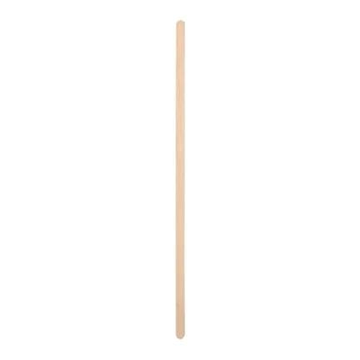 Stirrer 7 IN Wood Natural Unwrapped Flat 1000 Count/Pack 10 Packs/Case 10000 Count/Case