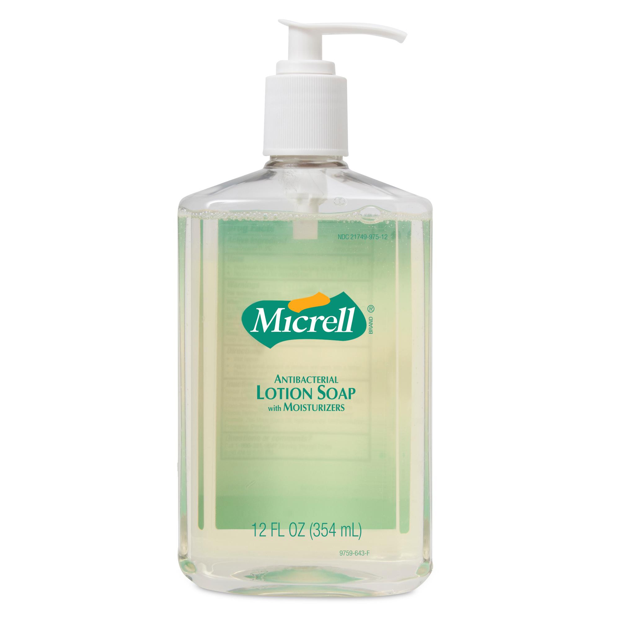 MICRELL® Hand Soap Liquid 12 FLOZ 1.81X3.25X7.36 IN Citrus Scent Antibacterial PCMX 12/Case