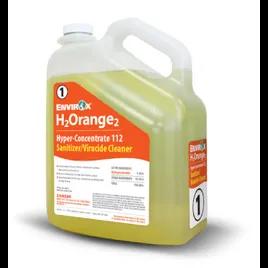 H2Orange2 Hyper-Concentrate 112 Fresh Orange Cleaner & Sanitizer 1 GAL Virucide 2/Case