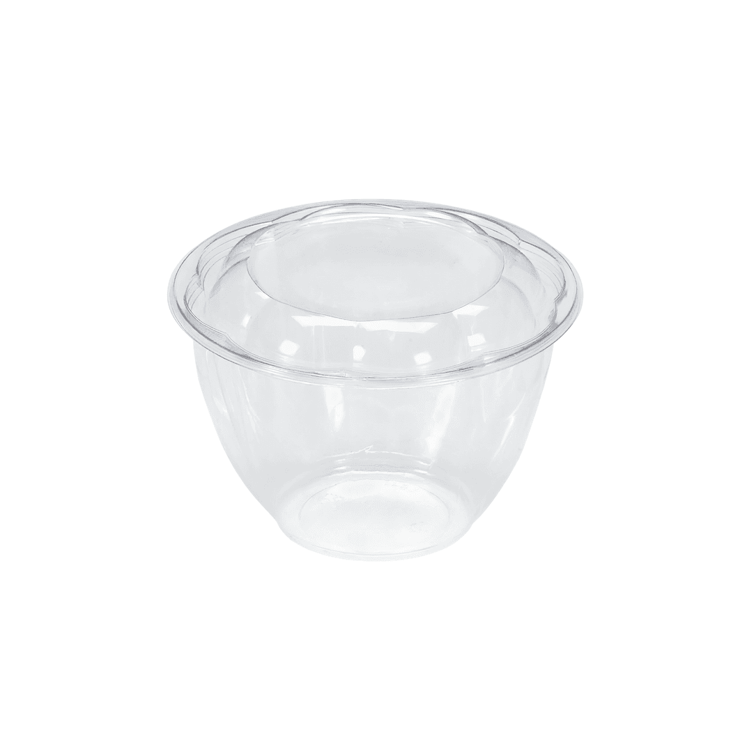 KODACUP Salad Bowl 48 OZ PET Clear Round 300/Case