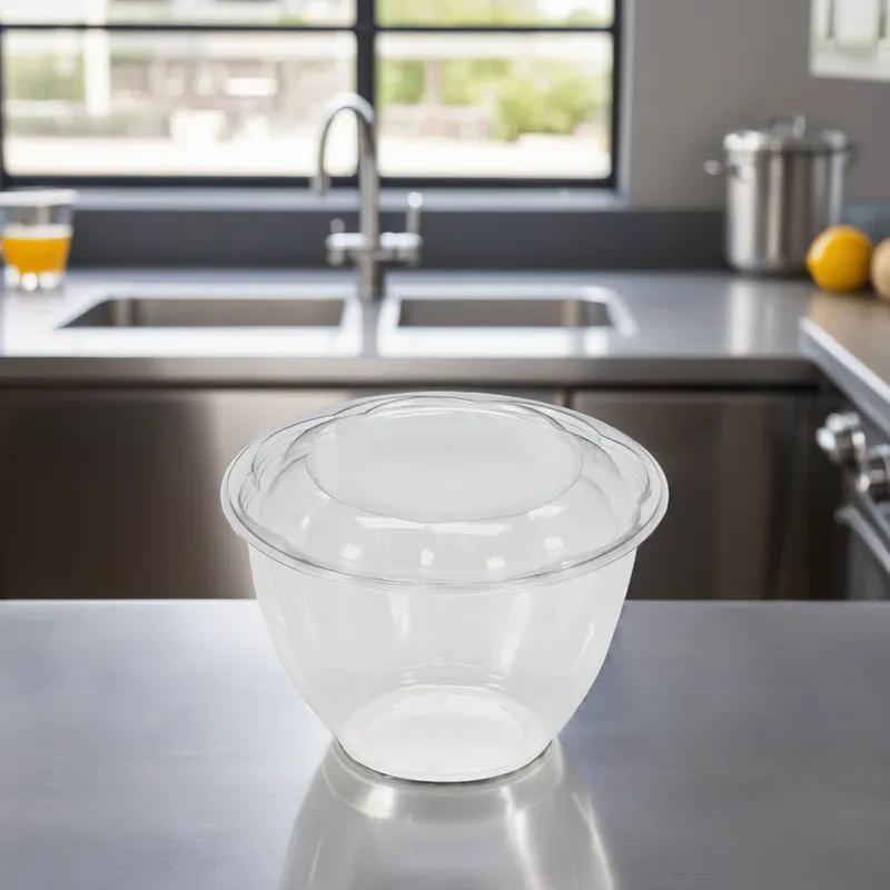 KODACUP Salad Bowl 48 OZ PET Clear Round 300/Case