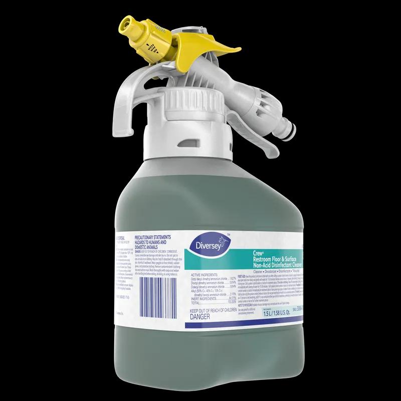 Crew® Fresh Scent Restroom Cleaner One-Step Disinfectant 1.5 L Multi Surface Neutral Liquid RTD 2/Case