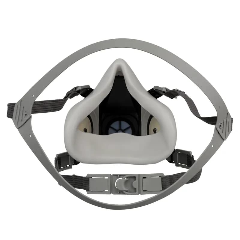 3M™ 6100 Respirator Small (SM) Black TPE Reusable Half Facepiece 24/Case