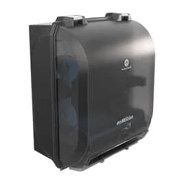 enMotion® Paper Towel Dispenser 10 IN Plastic Wall Mount Black Automatic Touchless Water Resistant 1/Each