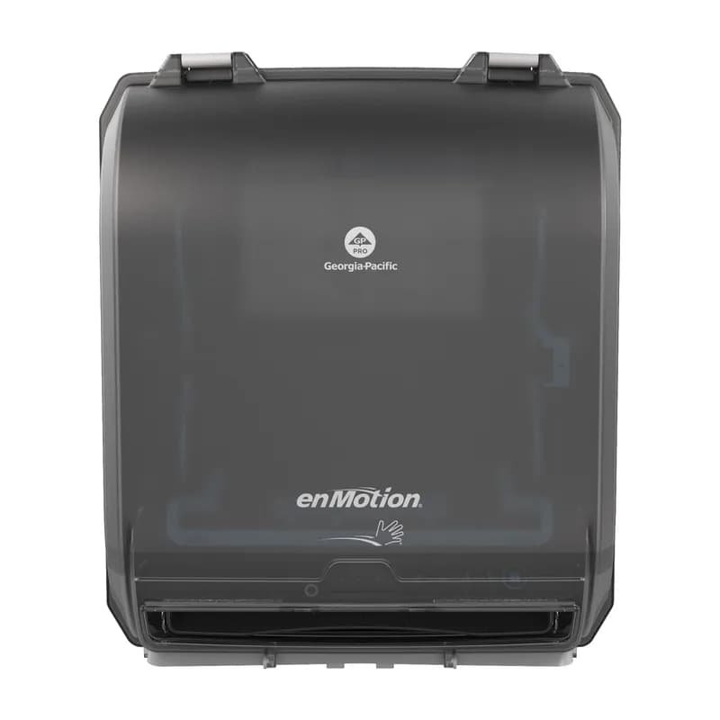 enMotion® Paper Towel Dispenser 10 IN Plastic Wall Mount Black Automatic Touchless Water Resistant 1/Each